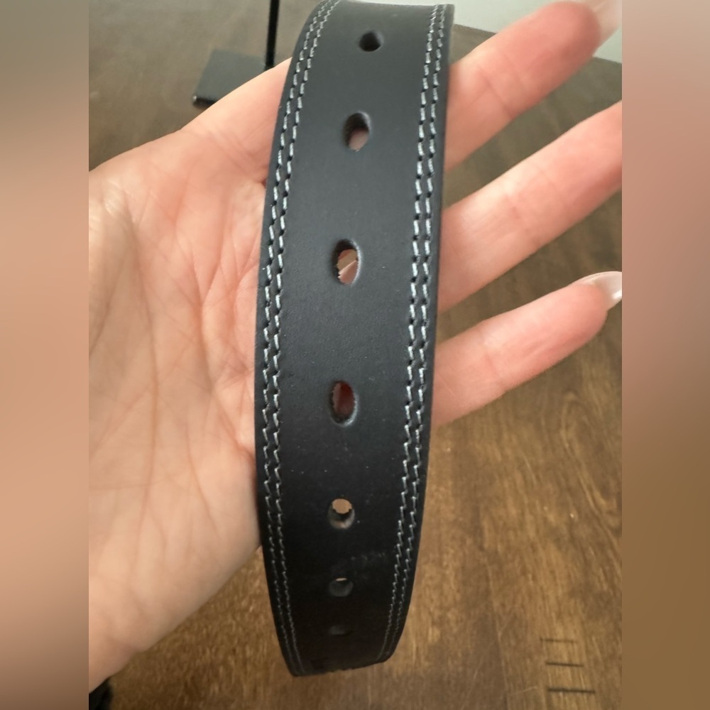 NWT! Timberland Leather Belt, sz L - Picture 4 of 6